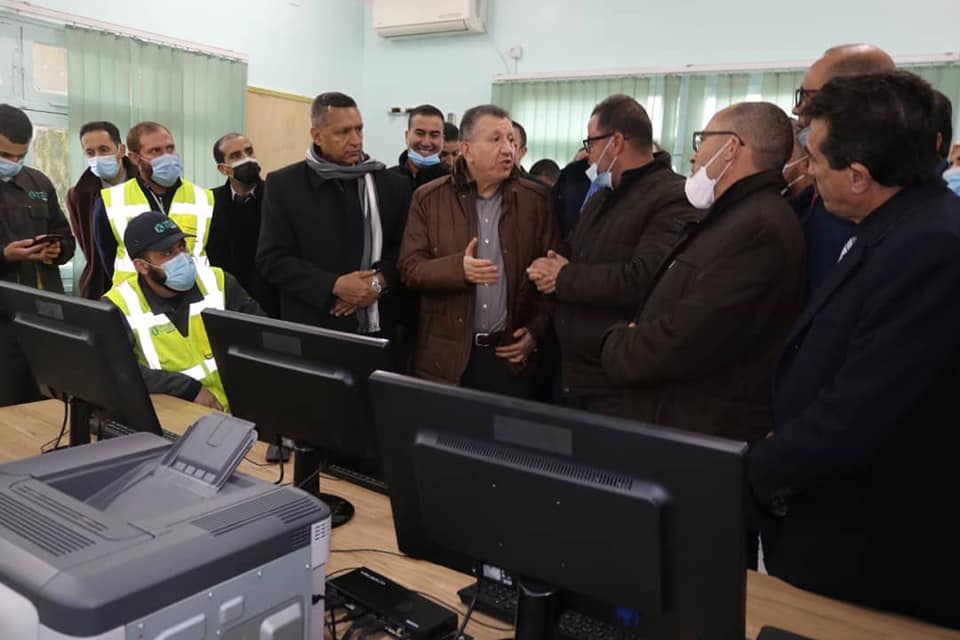 Monsieur le ministre en visite de travail dans la wilaya de Bordj Bou Arreridj